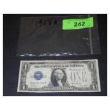 1928 A  ONE DOLLAR SILVER CERTIFICATE