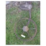 VINTAGE STEEL WHEEL