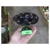 VINTAGE IMPERIAL GLASS 'COSMOS' DAISY COMPOTE