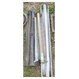 4 GALVANIZED CHICKEN FEEDERS