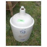 VINTAGE 5 GAL. RED WING JUG W/ CRACK (SEE PICS)