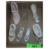 ASST. GLASS & CERAMIC SHOES