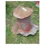 VINTAGE TIN YARD ART ROOF VENT