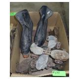 VINTAGE ROOLER SKATES & ICE SKATES