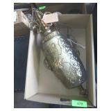 VINTAGE MCM HANGING SWAG LAMP / LIGHT  23' LONG