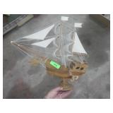 WOOD & CANVAS SHIP 20' LONG