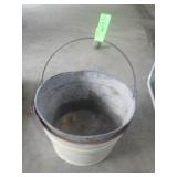 2 VINTAGE GALVANIZED BUCKETS