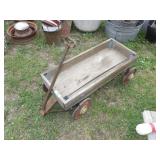VINTAGE WOODEN WAGON
