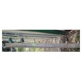 VINTAGE TELEPHONE POLE TOP W/ INSULATORS  6'