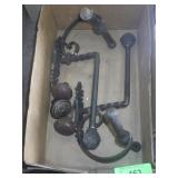 CAST IRON COAT & HAT HOOKS