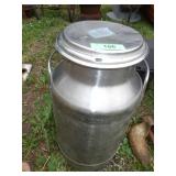 VINTAGE HAWTHORN-MELLODY STAINLESS STEEL MILK CAN
