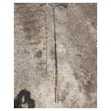 2 SHEPHERDS HOOKS