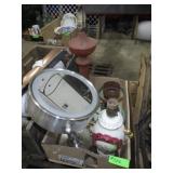 ASST. LAMPS, MAGNIFYING DRESSER MIRTOR