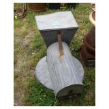 VINTAGE GALVANIZED GRAIN SIFTER