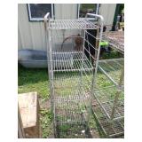 METAL WIRE SHELF 19 1/2 x 24 x 59