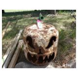 PALSMA CUT HALLOWEEN JACK-O-LANTERN PROPANE TANK