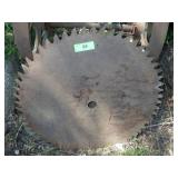 VINTAGE SAW BLADE 24'
