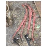 4 METAL HORSE HAMES