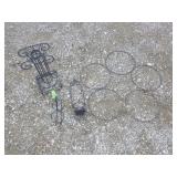 METAL CANDLE HOLDERS, ??? USE YOUR IMAGINATION:)