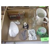 CARAFE'S, SWAN TOWEL HOLDER, FROG MUG, CERAMIC>>>