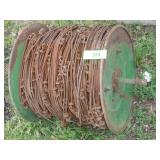 VINTAGE ROLL OF CORN PLANTING WIRE