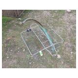 VINTAGE BICYCLE BASKET & FENDER