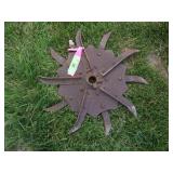 VINTAGE IMPLEMENT ROTARY HOE