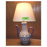 CERAMIC TEAPOT LAMP