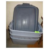 3 STORAGE CONTAINERS