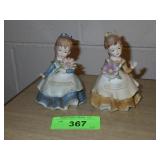 VTG LEFTON SEPTEMBER & OCTOBER FIGURINES **SEPT.>>