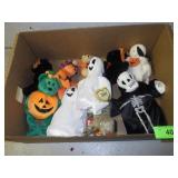 HALLOWEEN TY BEANIE BABIES,  APPLAUSE BEAN BAG>>>>