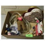 ROPE LIGHTS, PLUSH ANIMALS. HEART TIN, VELOUR >>>>