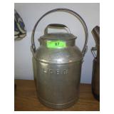 VINTAGE GALVANIZED MILK / CREAM CAN