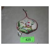 1984 HALLMARK EMBROIDERED CHRISTMAS ORNAMENT