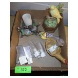 PARTYLITE BIRD CANDLE HOLDER, BIRD MUSIC BOX >>>>