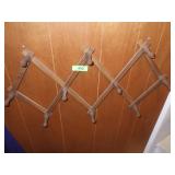VINTAGE ACCORDIAN COAT RACK