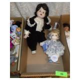 2 DOLLS (1 PRECIOUS MOMENTS)
