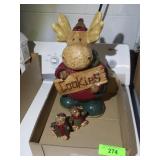 MOOSE COOKIE JAR & SALT & PEPPER SHAKERS