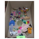1980'S ACTION FIGURE DOLL, BEADED BRACELET?, 1985>