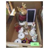 ASST. CHRISTMAS DECOR- SNOWMEN, DOORKNOB HANGER>>>