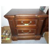 NIGHT STAND **BRING HELP** 28 X 18 x 26 (MATCHES>>