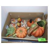 FALL / PUMPKIN PITCHERS, CANDLE, S&P, CREAM &>>>>
