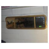 VINTAGE BUFFET / HALLWAY MIRROR 52 x 16 1/2