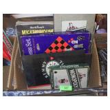 1954 MONOPOLY GAME, 1964 MICKEY MOUSE PLAY TILES,>