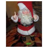 1991 COCA COLA CO. ANIMATED SANTA (NO BOTTLE) 24'>