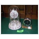 TIMEX ANNIVERSARY CLOCK, DESK CLOCK (UNTESTED)