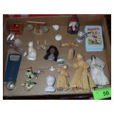 MINI FIGURINES, PERFUME STOPPERS, PLAYING CARDS