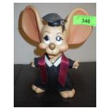 1970 ROY DES GRADUATING MOUSE BANK 10 1/2'
