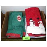 CHRISTMAS TOWELS, HAND TOWELS & WASHCLOTHS