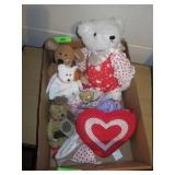 ASST. PLUSH ANIMALS- BOYDS, TY, HARTZ, ETC
